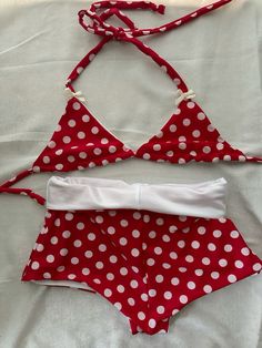 Bikinis Patchwork, Hoodie Layout, Strawberry Swimwear, Cute Red Bikinis, Cute Aesthetic Bikinis Red, Americana Outfits, Handmade Bikinis, Vintage Swim, Swimsuit Collection