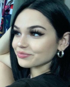 Nose Piercings, Swag Makeup, Maggie Lindemann, Cute Makeup Looks, Makeup Eye Looks, Pretty Hair, Pretty Makeup, Cute Makeup, Aesthetic Hair