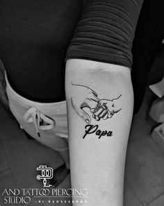 Dad daughter tattoo| papa tattoo| parents tattoo| daughter| dad Miss You Papa Tattoo Designs, Tattoos To Get For Parents, Mummy Papa Tattoo Design, Dad Tattoo For Daughter, Papa Tattoo Design, Father Daughter Tattoos Meaningful, Tattoo Daughter