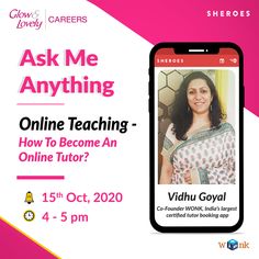 a poster for an online course on how to become an online teacher