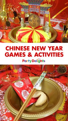 chinese new year games and activities for kids to play on the table with their family