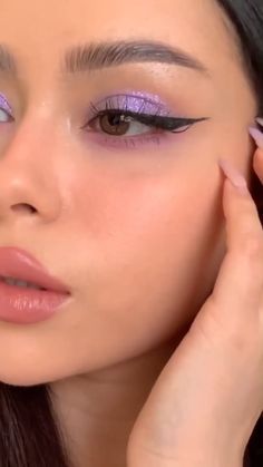 Chanel Makeup Looks, Purple Makeup, Ethereal Makeup, Pinterest Makeup