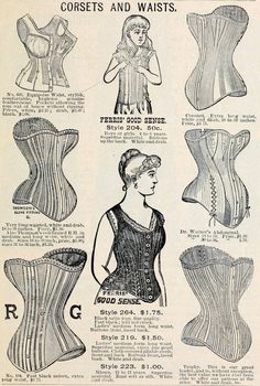 Victorian corsets: What they were like & how women used to wear them 20 1890s Corset, Victoria Era, Corset Victorian, Corsets Fashion, Fashion Eras, Corset Sewing