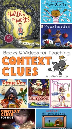 books and videos for teaching text clues to teach children about the book's story