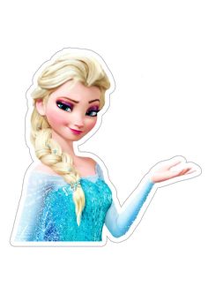 an image of a frozen princess holding out her hand