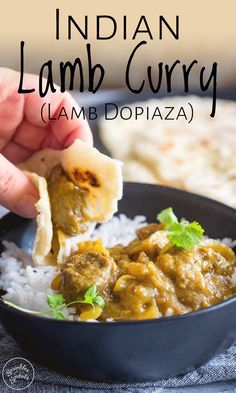 Dopiaza Recipe, Slow Cooker Curry Recipes, Chicken Curry Recipe Easy, Curry Recipes Easy, Plain Rice, Oxtail Recipes