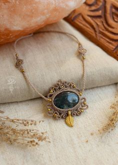 This graceful Indian Agate necklace has been designed with golden brass beads and charm. Indian Agate is a stone known for providing courage and stimulating spiritual contemplation. A necklace to support and empower the journey of becoming your most powerful self. ❋ Adjustable in length with a sliding lock ❋ Made with highly sustainable Linhasita waxcord ❋ Every item is carefully packaged and comes with a free crystal info card Indian Agate, Brass Beads, Handmade Macrame, Beads Handmade, Agate Necklace, Crystal Jewelry, The Journey, Crystal Necklace, Favorite Jewelry