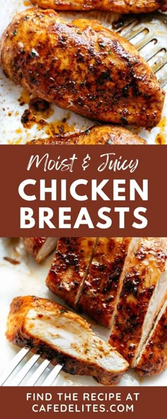 Baked Marinated Chicken Breast, Moist Baked Chicken Breast, Cooking Chicken Breast, Baked Chicken Marinade, Juicy Oven Baked Chicken Breast, Moist Baked Chicken, Juicy Oven Baked Chicken, Chicken Breast Marinade Recipes, Chicken Breast Oven Recipes