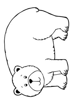 a black and white drawing of a bear sitting on its back