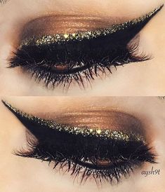 Eyeliner Glitter, Drag Make-up, Weddings Idea, Glittery Eyes, Blue Emerald