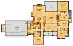 the floor plan for a house with two levels and three bedroom, one bathroom and living room