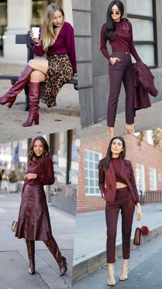 Burgundy Outfits, Paris Winter, Trendy Fall Fashion, Chic Winter Style, Fashion Trend Forecast, Trendy Christmas Outfits, Skirt Outfits Fall, Fashion Fail