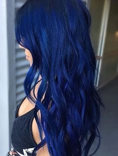 Dark Blue Hair Color, Hair Color Names, Blue Black Hair