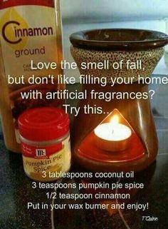 a facebook page with an image of a candle and other items