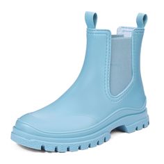 PRICES MAY VARY. 100% Waterproof: Made entirely of pure natural rubber, the integrated seamless line design can effectively prevent splashes, and even when walking on waterways, it can completely ensure that your feet will not get wet with water. Soft and Cozy Poly/Cotton Lining;We provide comforts by lining our women's boots with soft, polyester/cotton blend lining, where moisture also could be absorbed. Your feet will keep dry, cozy, and warm when wearing boots! Easy Pull-On Style & Non-Slip: Waterproof Round Toe Boots For Spring, Ankle-high Rain Boots With Rubber Sole For Outdoor, Waterproof Spring Rain Boots With Round Toe, Spring Waterproof Rain Boots With Round Toe, Waterproof Rain Boots With Round Toe For Spring, Waterproof Round Toe Rain Boots For Spring, Outdoor Ankle-high Rain Boots, Ankle-high Rain Boots For Rainy Season, Ankle-high Rain Boots For Outdoor