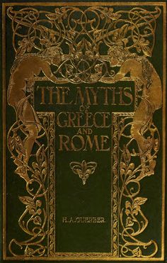 an old book with gold trimmings and ornate design on the cover, in green