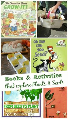 books and activities that explore plants and seeds