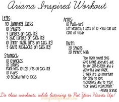 an image of the wannan inspired workout plan