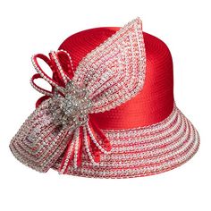 Introducing our Opulent Medium Brim Hat, a stunning accessory that exudes timeless glamour and sophistication. This exquisite hat features a 2 1/2-inch brim, perfectly sized for a refined and elegant look. Adorned with a luxurious satin bow embellished with beads and jewels, and finished with a glamorous brooch, this h Monies Jewelry, Cotton Loungewear, Timeless Glamour, Diva Boutique, Crown Hat, Fancy Hats, Boutique Store, Elegant Look, Church Hats