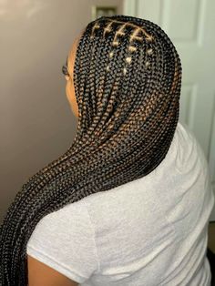 Haircut Tutorial Step By Step, Cornrow Box Braids, Bob Haircut Tutorial, Short Haircut Tutorial, Feed In Braids Ponytail, Hairstyle Braided, Haircut Tutorial