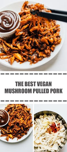 the best vegan mushroom pulled pork recipe