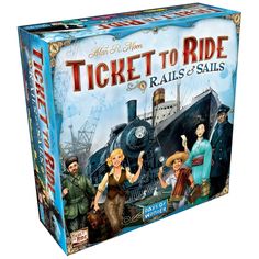 the ticket to ride rails and sails board game is on sale for $ 3 99