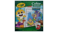 crayola color and sticker baby shark's best show