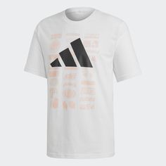 adidas Athletics Pack Tee White ED7262 Sport Training, Adidas Online, White Adidas, New Man, Jersey Fabric, Everyday Wear, Loose Fitting, Short Sleeves, Adidas