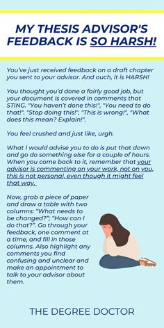 Tips on how to deal with harsh feedback Phd Graduate, Impostor Syndrome, Paper Writer