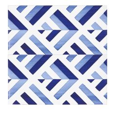 a blue and white tile pattern with diagonals on the bottom, in different directions