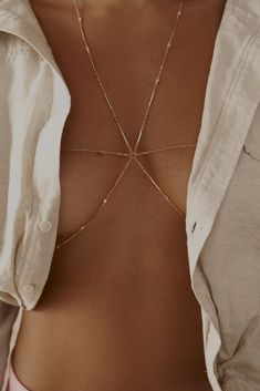 HANALEI HALTER – Lili Claspe Lili Claspe, Body Jewellery, Jewelry Inspo, Jewelry Pouch