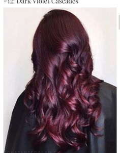 Long Burgundy Hair, Dark Red Hair Burgundy, Pelo Color Borgoña, Purple Brown Hair, Hair Color Burgundy, Dark Red Hair, Red Brown Hair, Hair Dark