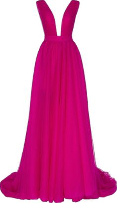 Fuchsia Bow-Back Maxi Evening Tulle Dress - Milla Pink Tulle Evening Dress For Gala, Elegant Tulle Maxi Skirt For Party, Pink Long Skirt Prom Dress, Chic Pink Tulle Evening Dress, Pink Long Skirt Dress For Prom, Party Maxi Dress With Tulle Skirt, Party Maxi Evening Dress With Tulle Skirt, Party Tulle Maxi Dress Floor-length, Pink Tulle Floor-length Evening Dress