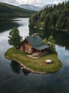 Private Island Retreat Eco Homes, Campervan Life, Lake Cabin, Country Cabin, Paradise Found, Lake Cabins, Eco House