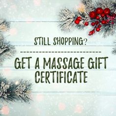 Massage Therapy Gifts, Christmas Massage Gift Certificate, Black Friday Massage Specials, Christmas Massage Specials, October Massage Specials, Christmas Massage Quotes, Massage Post Ideas, Massage Therapist Humor, Massage Christmas