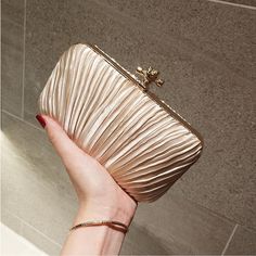 Buy Apricot Pleats Evening Bags Wedding Clutch Bags Worldwide Free shipping and return, color: Nude , material: Satin Cairo Festival, Nude Clutch, Sequin Handbag, 90s Shoulder Bag, Festival 2024, Hand Purse, Crossbody Bag Fashion, Clutch Bag Wedding, Everyday Purse