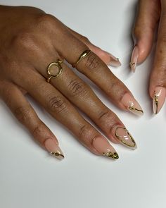 Goldie 🏅 Silk Nails, Acrylic Nails Coffin Pink, Cute Gel Nails, Nail Nail, I Love Nails, Acrylic Nails Coffin, Nails Coffin, Chic Nails, Love Nails