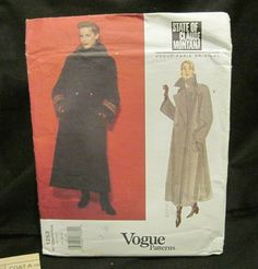 a woman's coat and hat sewing pattern