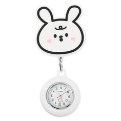 Description This nurse pocket watch is made of premium and durable material that is practical and long-lasting use. It is very practical, which can be suitable for women, nurses, doctors and students use. Lovely rabbit decor design also makes it a great gift for your friends who works in the hospital, can be used as clothes accessory. Features -Color: White. -Material: Silicone, stainless steel, glass mirror. -Size: About 11.00X5.00X2.00cm/4.32X1.97X0.79inch. -Manufactured with good quality mate Skeleton Pocket Watch, Pocket Compass, Mechanical Pocket Watch, Rabbit Decor, Minimalist Watch, In The Hospital, Metal Straps, Casual Watches, The Hospital