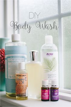 DIY Body Wash - Still Being Molly Body Wash And Lotion, Body Wash Recipe, Diy Body Wash, Homemade Body Wash, Dr Bronners, Essential Oil Combinations, Natural Body Wash, Oil Body Wash