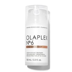 Olaplex No.6 Bond Smoother | Space NK Leave In Conditioner Olaplex, Olaplex Leave In, Olaplex Hair Serum, Olaplex Leave In Conditioner, Hair Smoother Products, Haircare Wishlist, Skincare 2023, Skincare Organiser, Olaplex No 6