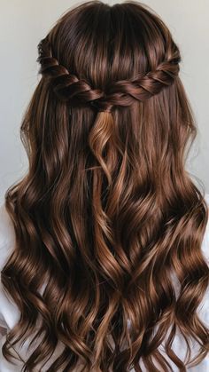 Half Up Half Down For Long Hair, Winter Hair Ideas, Gala Hair, Half Up Half Down Short Hair, Long Veils, Gorgeous Wedding Hairstyles, Styles Short Hair, Wedding Day Hair, Bridesmaid Inspiration