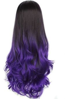 Dark Purple Hair Ombre, Black Hair Fade, Exotic Hair Color, Hair Doctor, Hair Stylies, Haircut And Color