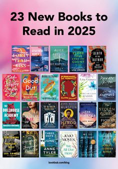 the book cover for 25 new books to read in 2055, with an image of many