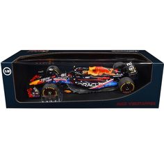 the red bull racing car in its box