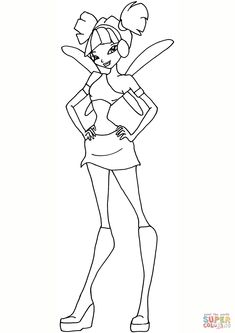 Winx Club Musa coloring page | Free Printable Coloring Pages Musa Transformation, Winx Club Coloring Pages, Winx Club Musa, Toddler Drawing, Fairy Things, Easy Cartoon, Coloring Page Free Printable, Anime Mermaid, Creepy Drawings