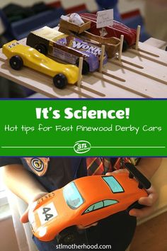 it's science hot tips for first redwood derby cars