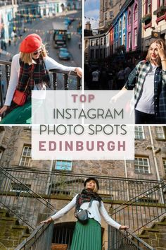 Edinburgh instagrammable locations Edinburgh Outfits Spring, Edinburgh Outfit Autumn, Edinburgh Outfit Winter, Edinburgh Photo Ideas, Edinburgh Scotland Outfits, Edinburgh Outfit, Edinburgh Portrait