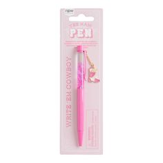 Hot Pink Yeehaw Cowboy Boot Pen by World Market Ideas Notes, Pink Pen, Pink Cowboy Boots, Pink Cowboy, Pink Pens, Pointed Pen, Home Good, Cowboy Boot, World Market