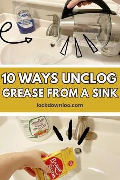 10 Ways to Unclog Grease from a Sink Before you Call a Plumber Static Pin. Unclog A Sink, Drain Clog Remover, Drain Pipes, Distilled White Vinegar, Had Enough, Easy Ideas, White Vinegar, Pvc Pipe